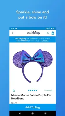 Shop Disney android App screenshot 2